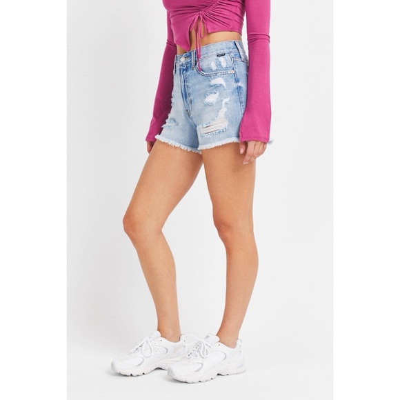 Cello High Rise Mom Short - Picture 3 of 4